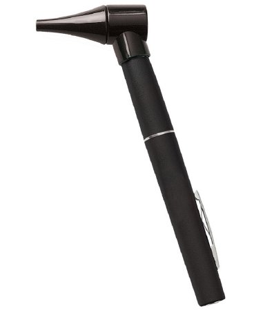 Prestige Medical Otoscope Mini OtoLite™ Penlight Type 2 X Magnification - Each - 3430-BLK-EA