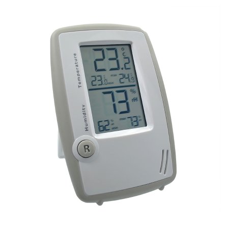 PANTek Technologies LLC Digital Thermometer / Hygrometer Fahrenheit / Celsius 14Â° to 158Â° F (-10Â° to 70Â° C) Internal Sensor Flip-out Stand / Hanging Battery Operated - Each - 30515-EA