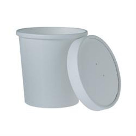 RJ Schinner Co Food Container Flexstyle® White Single Use Paper 2-/19 X 3-1/9 X 3-1/9 Inch - Case of 10 - KHB16A-2050-CS
