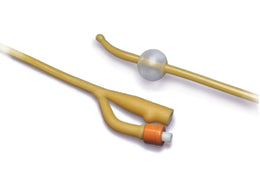 Bard Foley Catheter Bard® Lubricath® 3-Way Long Round Tip 30 cc Balloon 26 Fr. Latex - Case of 12 - 0138L26-CS