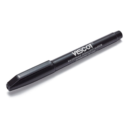 Viscot Industries Surgical Utility Marker Black Cap - Box of 100 - 1416S-100-BX
