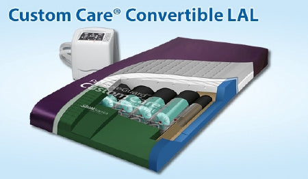Span America Mattress Coverlet Custom Care® 36 X 84 Inch Fluid-Proof / Antimicrobial Fabric For Custom Care® Convertible LAL Mattresses - Each - CLT-MEM8436-EA