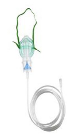 Roscoe Medical Roscoe Medical Compressor Nebulizer System Small Volume Medication Cup Pediatric Aerosol Mask Delivery - Case of 50 - NEB-PEDM-CS