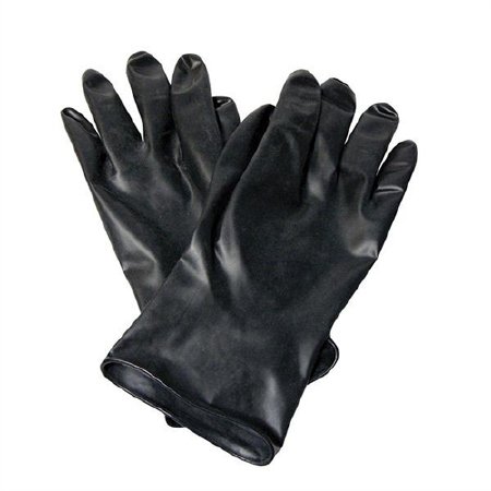 Fisher Scientific Utility Glove North™ Size 9 Butyl Rubber Black 11 Inch Beaded Cuff NonSterile - Pair - 113949C-PR