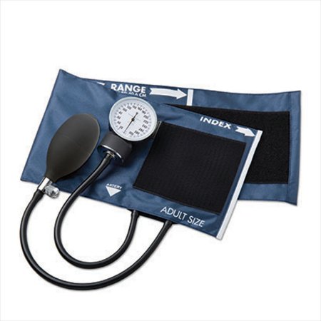 Fabrication Enterprises Aneroid Sphygmomanometer Unit Adult Nylon 23 - 40 cm Pocket Aneroid - Each - 12-2250-EA
