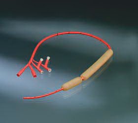 Bard Linton Specialty Drain Tube Triple Lumen Style 20 Fr. Size NonSterile - Each - 0092740-EA