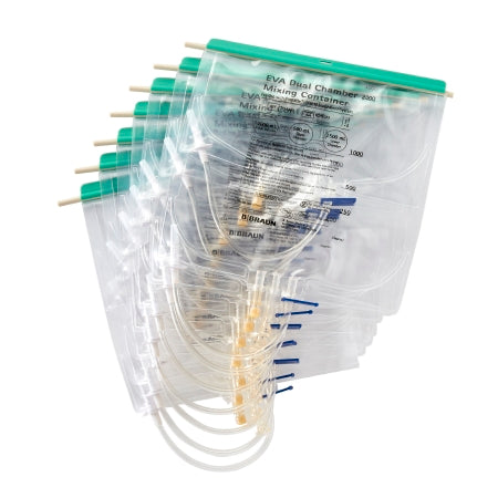 B. Braun EVA Mixing Bag Pinnacle® 2500 mL / 500 mL - Case of 28 - 2112407-CS