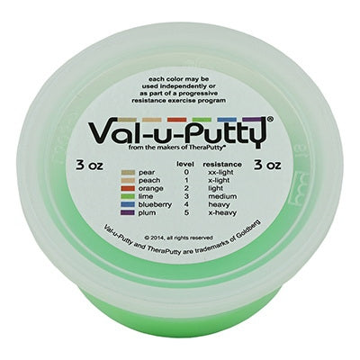 Fabrication Enterprises Therapy Putty Val-u-Putty™ Medium 3 oz. - Each - 10-3913-EA