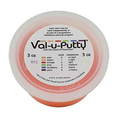 Fabrication Enterprises Therapy Putty Val-u-Putty™ Light 3 oz. - Each - 10-3912-EA