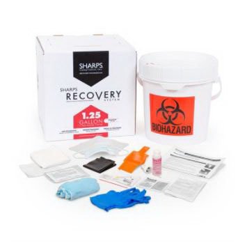 Sharps Compliance Spill Kit Sharps Recovery System - KT/1 - 82500-KT