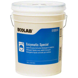 EcoLab Laundry Detergent Ecolab® Enzymatic Special 5 gal. Pail Liquid Floral Scent - Each - 6100914-EA