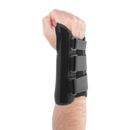 Ossur Wrist / Forearm Brace Ossur® Formfit® Aluminum / Cotton / Polyester Right Hand Black X-Small - Each - 617072-EA