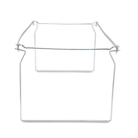 Universal® Screw-Together Hanging Folder Frame, Letter Size, 23" to 26.77" Long, Silver, 6/Box - Box of 1 - UNV-67000-BX
