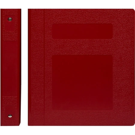First Healthcare Products Binder Titan 3 Ring Red 150 Sheets Side Opening - Each - M40210R3-EA