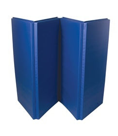 Alimed AliMed® Accordion Folding Mat Blue Polyurethane Foam 4 X 4 Foot - Each - 2970000824-EA