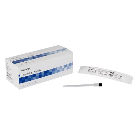 McKesson Spinal Needle McKesson 3-1/2 Inch 22 Gauge Quincke Style - Case of 100 - 4631V2-CS