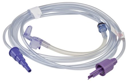 Cardinal Enteral Feeding Pump Safety Screw Spike Set Kangaroo™ Connect ENPlus PVC NonSterile - Case of 30 - 77000FD-CS