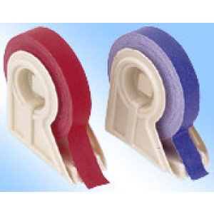 Precision Dynamics Label and Tape Dispenser 1-1/8 X 2-7/16 X 2-7/16 Inch Manual White, Plastic - Each - DSP-T12-EA