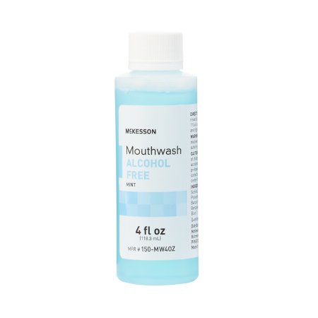 McKesson Mouthwash McKesson 4 oz. Mint Flavor - Case of 60 - 150-MW4OZ-CS