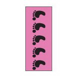 Steris Blank Label Tape Key Surgical® Instructional Label Black / White Vinyl 1/4 Inch - Each - T7131109-EA