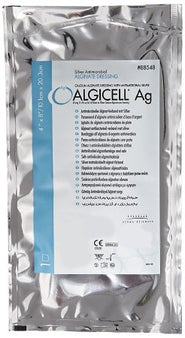 Gentell Silver Alginate Dressing Algicell® Ag 4 X 8 Inch Rectangle Sterile - Each - 88548-EA