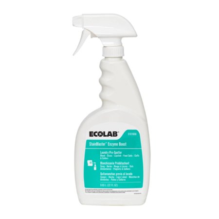 EcoLab Laundry Pre-spotter StainBlaster™ Enzyme Boost 22 oz. Pump Bottle Liquid Scented - Case of 4 - 6101068-CS