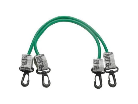 Fabrication Enterprises Exercise Resistance Tubing with Connectors TheraBand® Green 24 Inch Length Medium Resistance - Each - 10-1585-EA