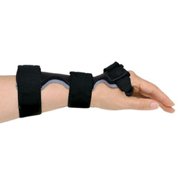 Alimed Wrist Splint RCAI® Dorsal Carpal Tunnel Plastic / Foam Right Hand Black Medium - Each - 2970002304-EA