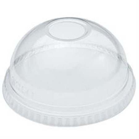 RJ Schinner Co Dome Lid Solo® Clear, Pet Plastic, Cold Applications - Case of 1000 - DLR662-CS