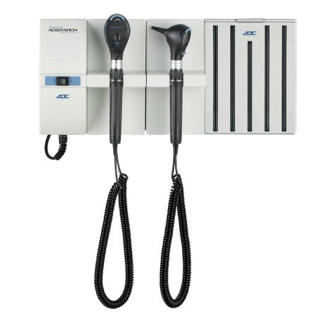 American Diagnostic Corp Ophthalmoscope / Otoscope Diagnostic Set Adstation™ 3.5 Volt - Each - 56102A-3-EA