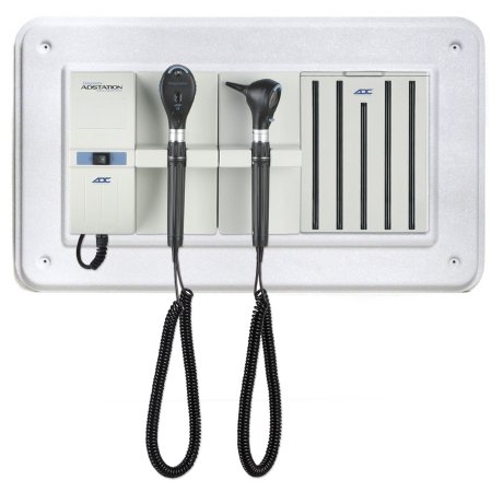 American Diagnostic Corp Ophthalmoscope / Otoscope Diagnostic Set Adstation™ 3.5 Volt - Each - 56102A-3W-EA