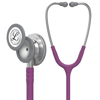 3M Classic Stethoscope 3M™ Littmann® Classic II™ Purple 1-Tube 27 Inch Tube Double-Sided Chestpiece - Each - 5831-EA