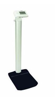 Tanita Floor Scale Tanita® Digital Display 660 lbs. / 300 kg Capacity Black / White AC Adapter / Battery Operated - Each - WB-800PPLUS-EA