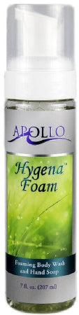 Apollo Shampoo and Body Wash Hygena™ 7 oz. Pump Bottle Scented - Case of 12 - 162-001-CS