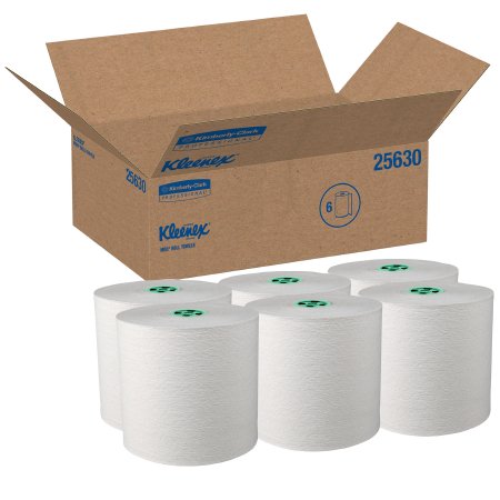 Kimberly Clark Paper Towel Kleenex® MOD Green Hardwound Roll 7-1/2 Inch X 700 Foot - Case of 6 - 25630-CS