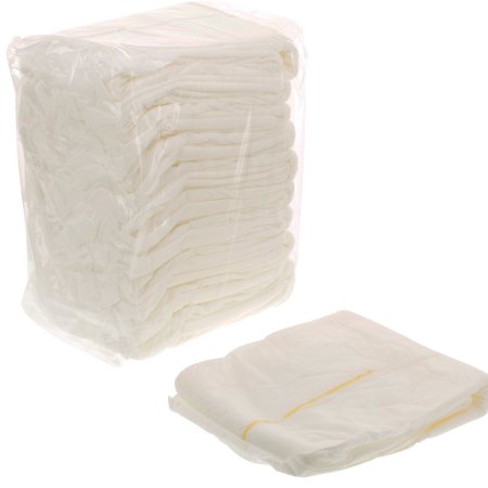 Cardinal Unisex Adult Incontinence Brief Simplicity™ Basic Medium Disposable Moderate Absorbency - Case of 100 - 55033-CS