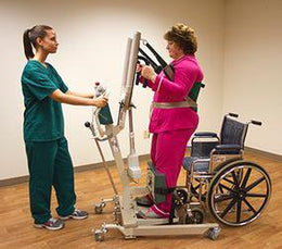 Ez Way Inc Bariatric Sit-to-Stand Patient Lift Smart Stand® 800 lbs. Weight Capacity Battery Powered - Each - S800PN-03-EA