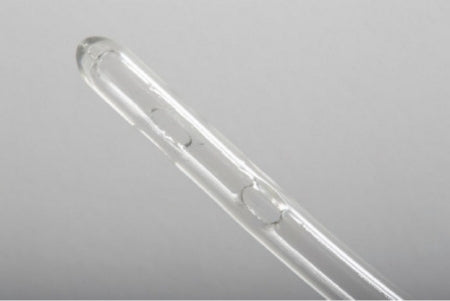 Amsino International Urethral Catheter Advanced R-Polished® Straight Tip Uncoated PVC 10 Fr. 6 Inch - Case of 50 - AS960610-CS
