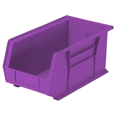 Health Care Logistics Storage Bin HCL® Super Tough Purple Plastic 7 X 8-1/4 X 14-3/4 Inch - Each - 1415PP-EA