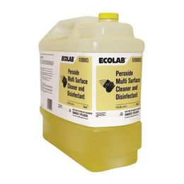 EcoLab Ecolab® Surface Disinfectant Cleaner Peroxide Based QC™ Dispensing System Liquid Concentrate 2 gal. Jug Fresh Scent NonSterile - Each - 6100693-EA