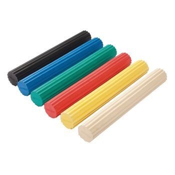 Patterson Medical Supply Exercise Bar Set CanDo® Twist-n-Bend Bar Tan / Yellow / Red / Green / Blue / Black - ST/1 - 551571-ST