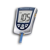 Abbott Blood Glucose and Ketone Meter Precision Xtra® 5 Second Glucose, 10 Second Ketones Results Stores up to 450 Results No Coding Required - Each - 57599881401-EA