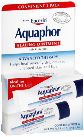 Beiersdorf Hand and Body Moisturizer Aquaphor® Advanced Therapy 0.35 oz. Tube Unscented Ointment - Pack of 2 - 10356010140-PK