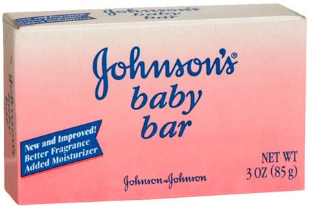 J & J Sales Baby Soap Johnson's® Bar 3 oz. Individually Wrapped Scented - Each - 08137003262-EA