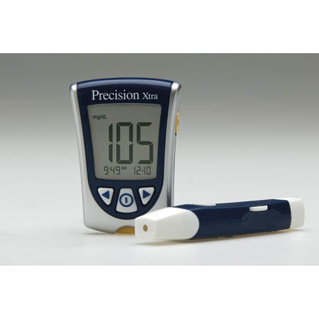 Abbott Blood Glucose and Ketone Meter Precision Xtra® 5 Second Glucose, 10 Second Ketones Results Stores up to 450 Results No Coding Required - Each - 9983765-EA