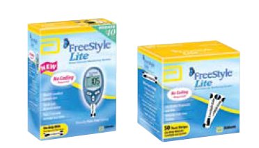 Abbott Blood Glucose Control Solution FreeStyle Lite® 2 X 4 mL Normal Level - Case of 6 - 1400204-CS