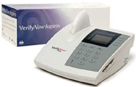 Werfen USA LLC Therapeutic Drug Monitoring Test Kit VerifyNow® Platelet Reactivity Test Aspirin Assay Whole Blood Sample 10 Tests CLIA Waived - Case of 10 - 00085053-10-CS
