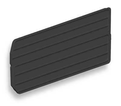 Akro-Mils Bin Divider Super-Size AkroBins® 19-5/16 Inch Black Polypropylene - Pack of 6 - 40287-PK