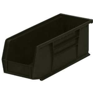 Akro-Mils Storage Bin AkroBins® Black Plastic 4 X 4-1/8 X 10-7/8 Inch - CT/12 - 30224BLACK-CT