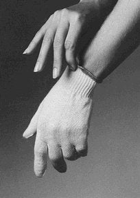 Alba Healthcare Glove Liner Care Glove™ Full-Finger Cotton Beige Large - Case of 12 - 80510-CS